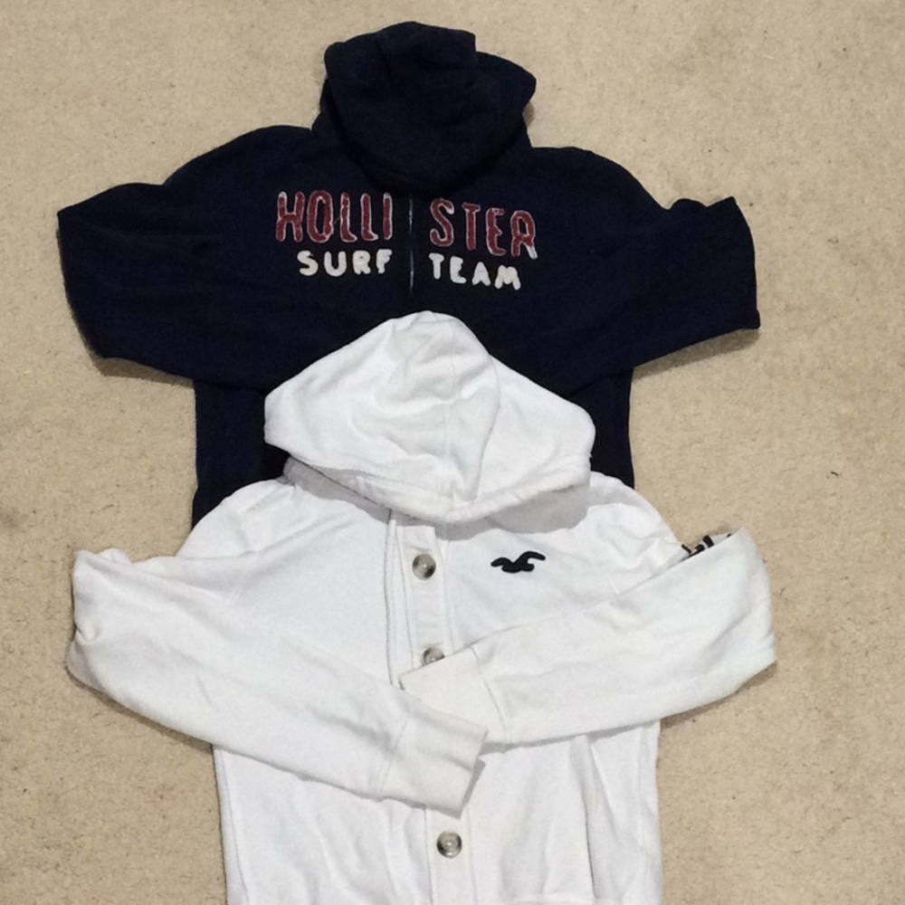 Two Hollister Sweaters